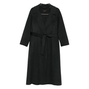 PALTO Women's Classic Wool Blend Belted Coat Women GREY Coats & Jackets